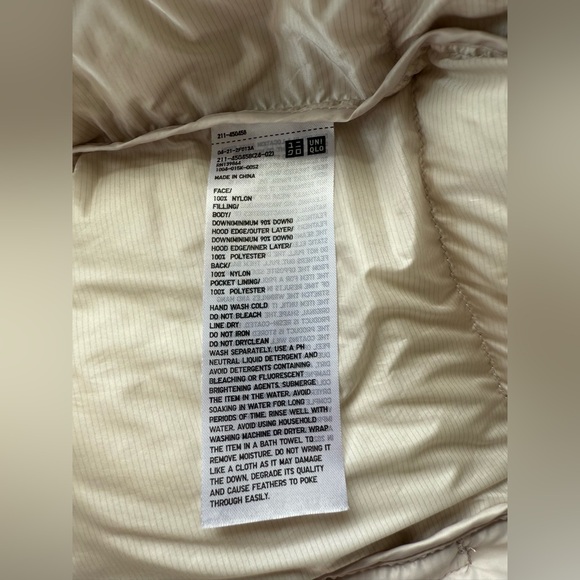 New! Uniqlo Ultra Light Down Puffer Jacket - Picture 10 of 16